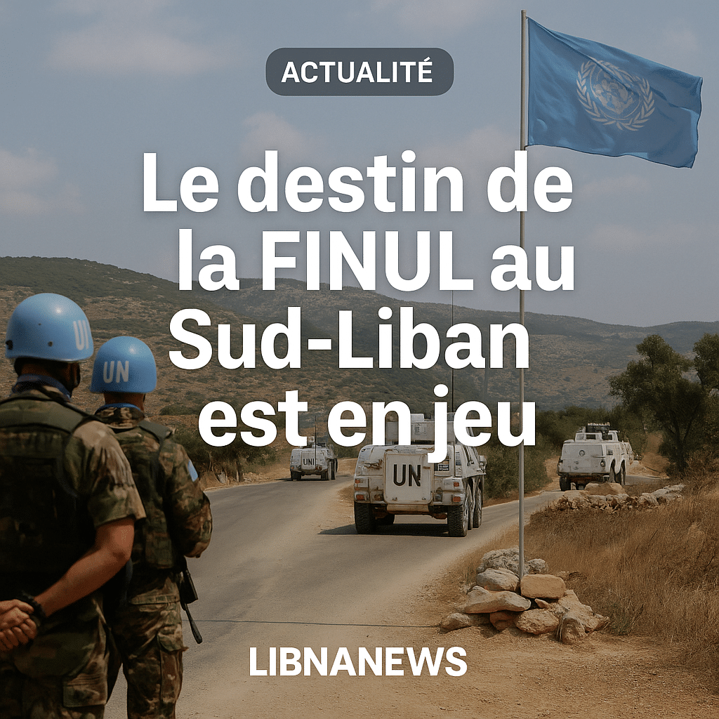 Le destin de la FINUL au Sud-Liban est en jeu