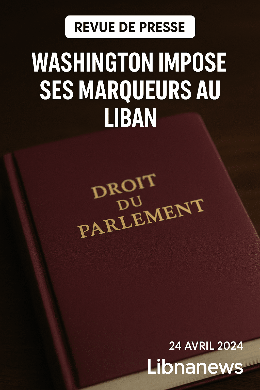 Revue de presse du 25/08/25: Contexte diplomatique, Washington impose ses marqueurs au Liban