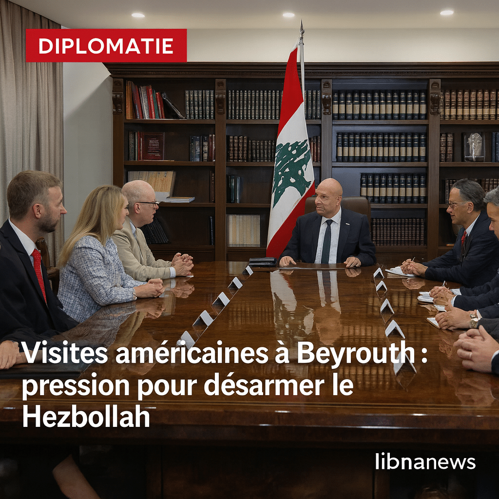 Visites américaines au Liban : une médiation pour forcer le Hezbollah à désarmer ? 