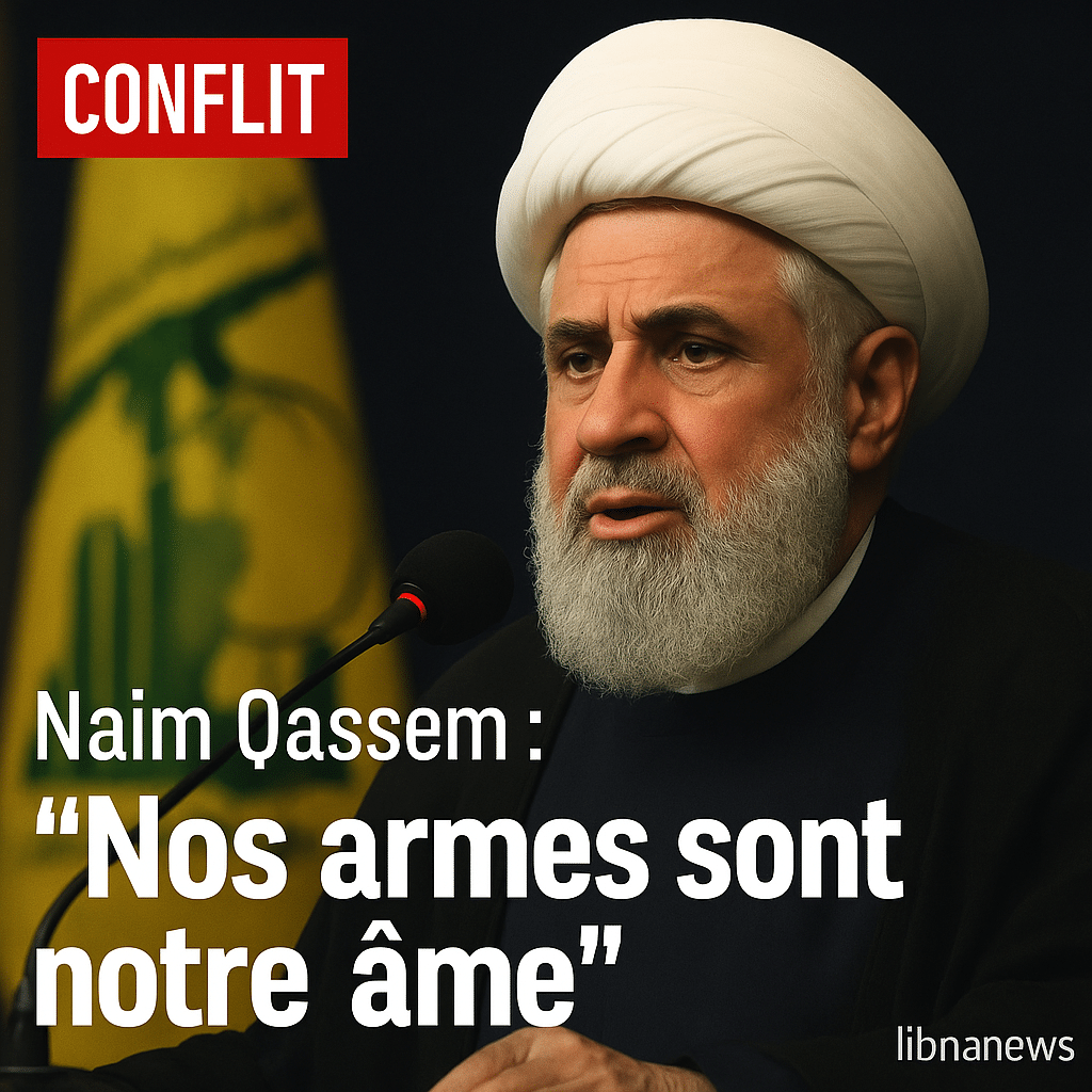 Qassem lance un ultimatum explosif – « Nos armes sont notre âme, pas de capitulation face à Israël ! »