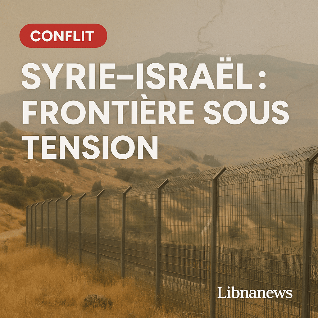 Syrie-Israël : une frontière sous tension dans un contexte politique mouvant