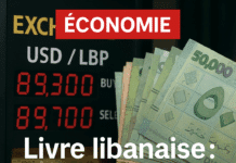 La livre libanaise sous tension à l’approche de la rentrée