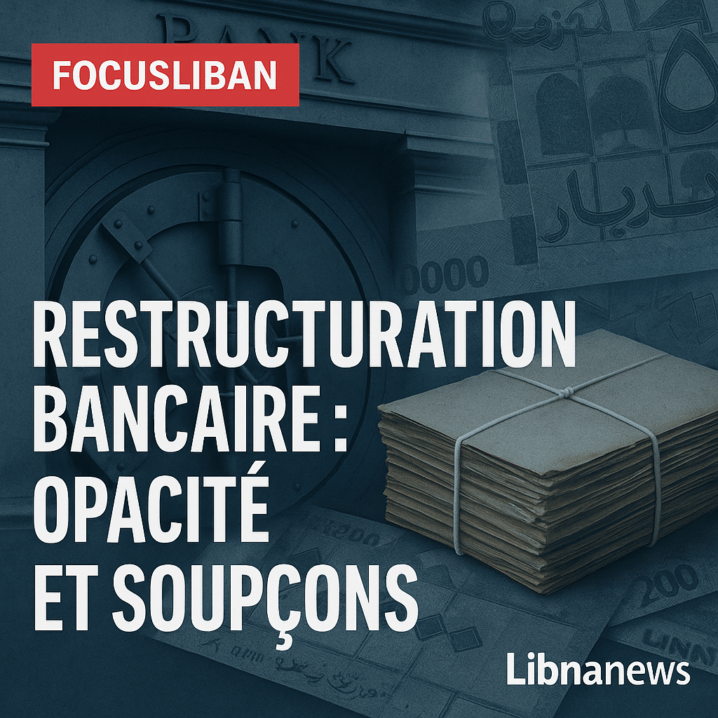 Liban : La loi de restructuration bancaire, une réforme entachée de suspicions et d’opacité Liban : La loi de restructuration bancaire, une réforme entachée de suspicions et d’opacité