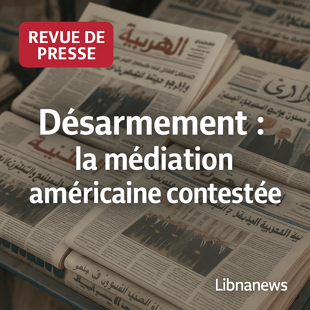 Revue de presse du 28/08/25: Impasse politique autour du désarmement Revue de presse du 28/08/25: Impasse politique autour du désarmement