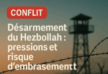 Liban : Les pressions américaines et israéliennes sur le désarmement du Hezbollah menacent d’embraser le pays