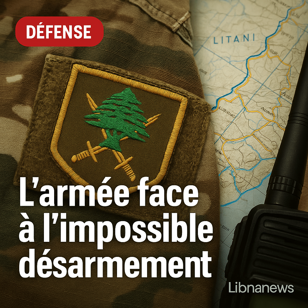 Liban : L’armée libanaise face à l’impossible défi du désarmement du Hezbollah