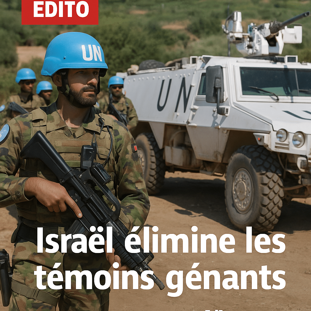 Edito: Israël élimine les derniers témoins gênants au Sud-Liban Edito: Israël élimine les derniers témoins gênants au Sud-Liban