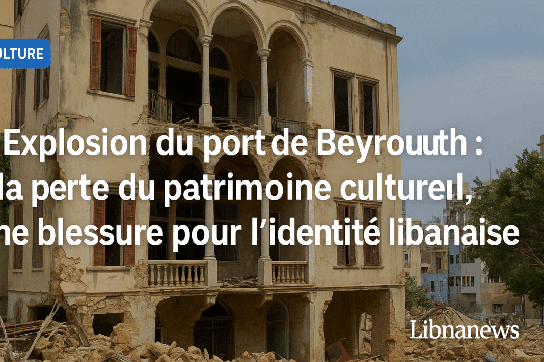 Explosion du port de Beyrouth : la perte du patrimoine culturel, une blessure pour l’identité libanaise