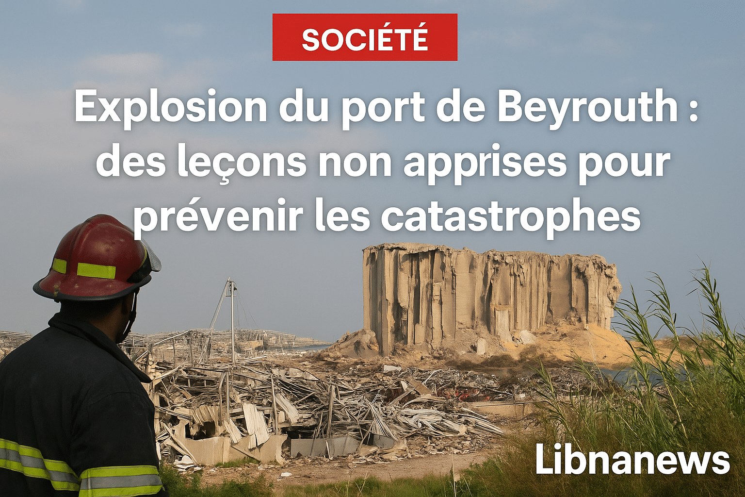 Explosion du port de Beyrouth : des leçons non apprises pour prévenir les catastrophes
