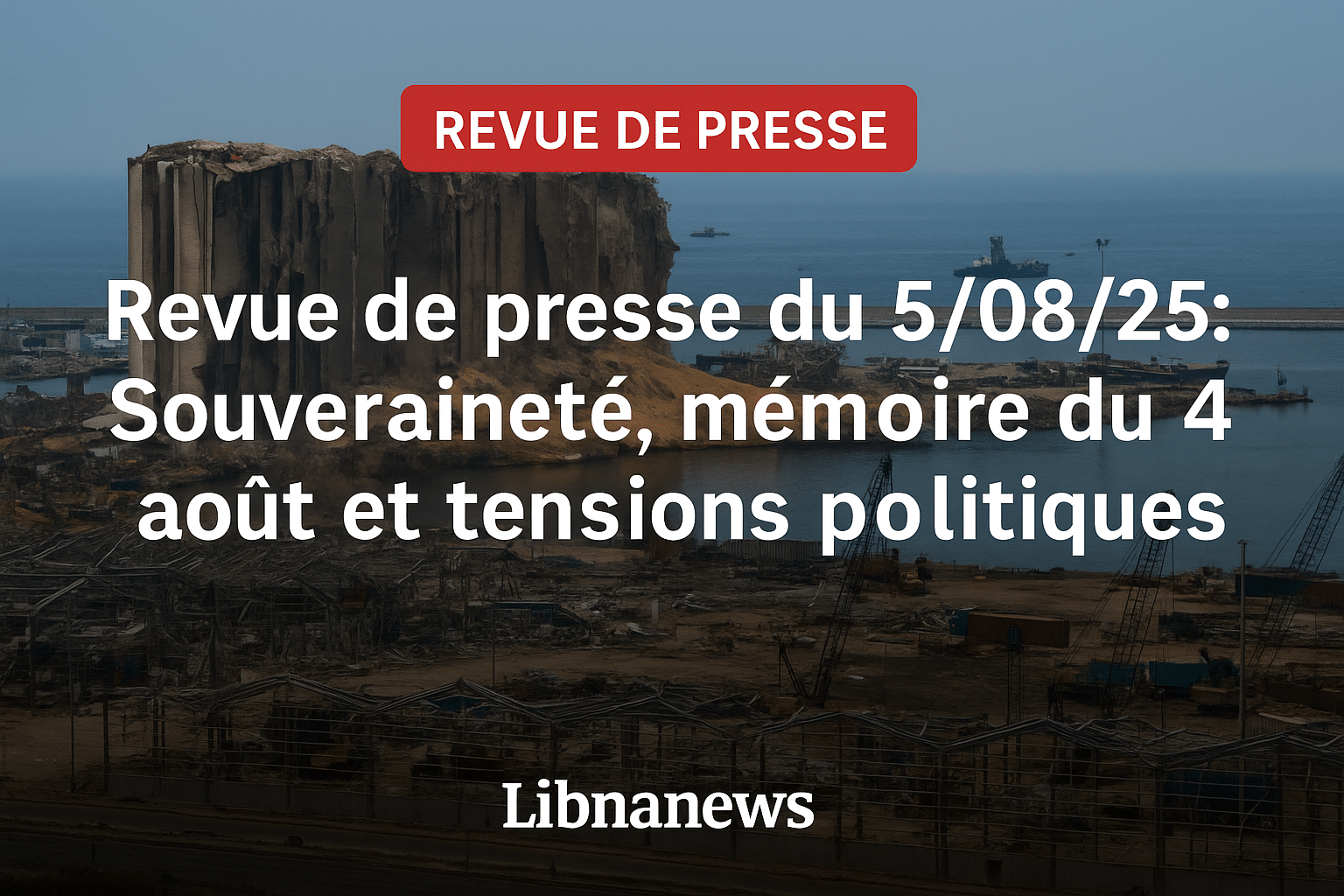 Revue de presse du 5/08/25: Souveraineté, mémoire du 4 août et tensions politiques