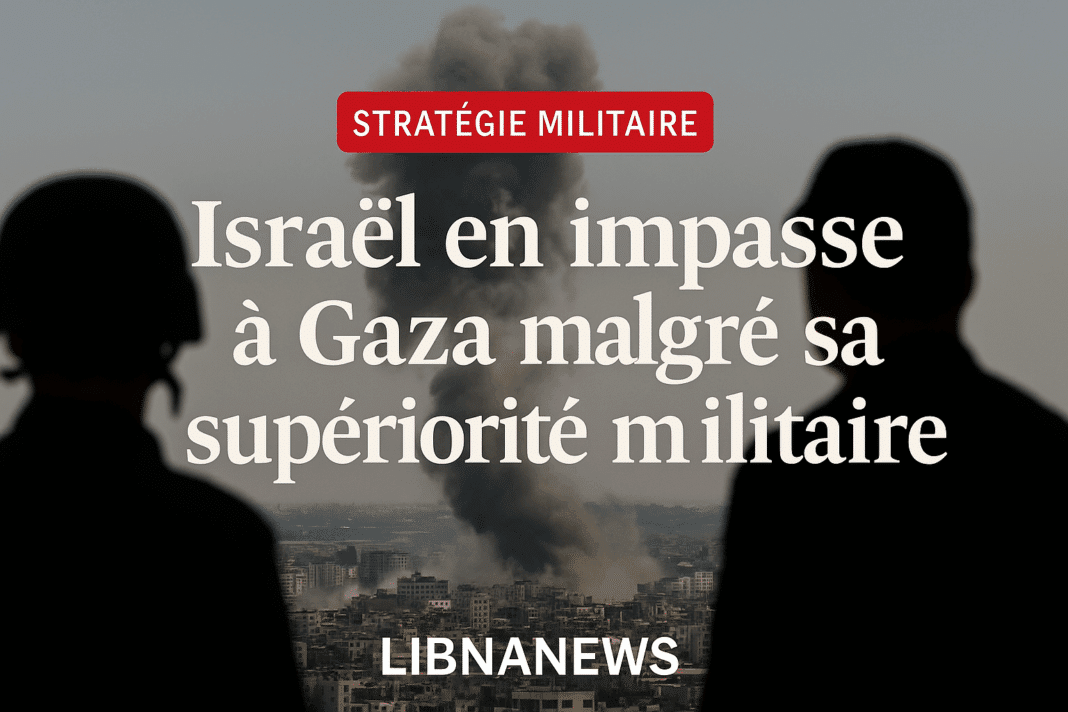 Israël en impasse à Gaza malgré sa supériorité militaire