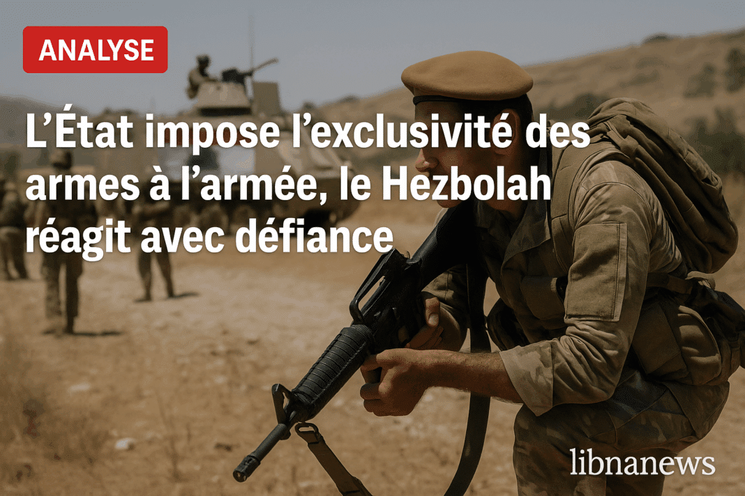 Le gouvernement acte l’exclusivité de la violence légitime