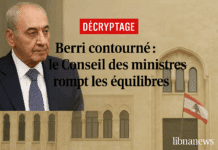 Berri contourné : le Conseil des ministres rompt les équilibres