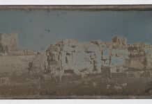 La plus ancienne photographie conservée du Liban : un daguerréotype de Baalbek