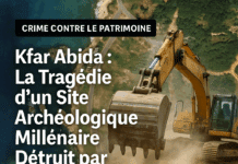 Kfar Abida : La tragédie d’un site archéologique millénaire détruit par la cupidité