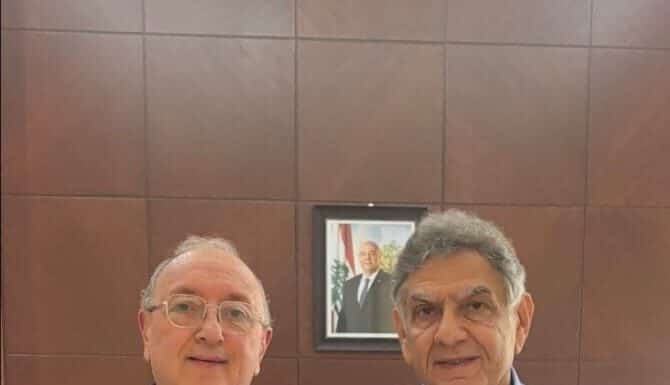 نقيب الأطباء يلتقي رئيس الجمعية الطبية اللبنانية الاوروبية ويشدد على دور الاطباء في الخارج بتعزيز نظام الرعاية الصحية