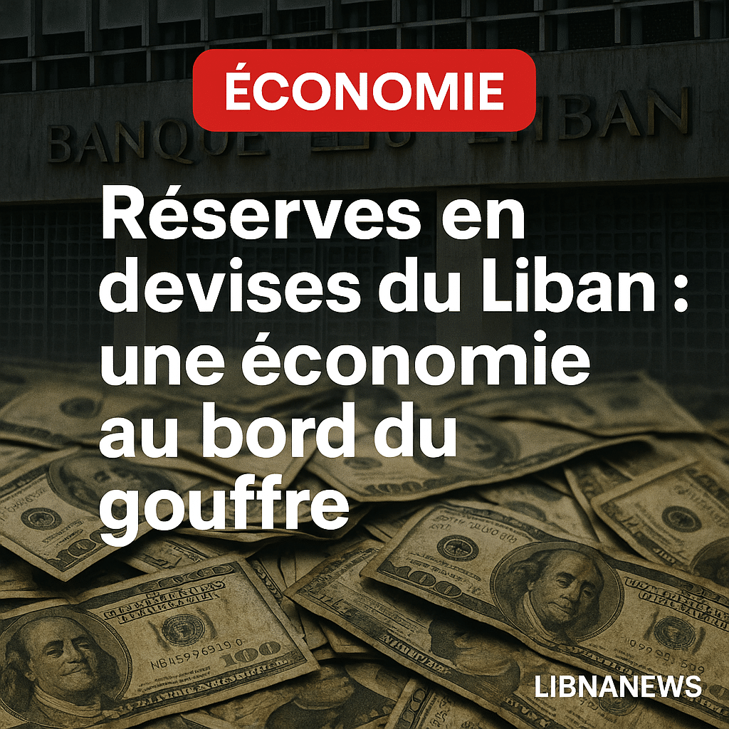 Réserves en devises du Liban : une économie au bord du gouffre Réserves en devises du Liban : une économie au bord du gouffre