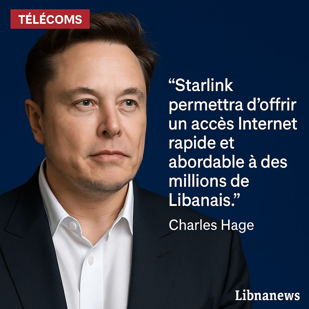 Licence Starlink au Liban : une décision controversée dans un contexte de crise et de conflit