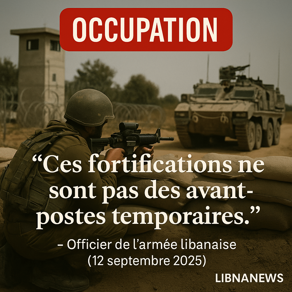 Israël fortifie ses positions au Sud-Liban : une zone tampon en violation de la résolution 1701