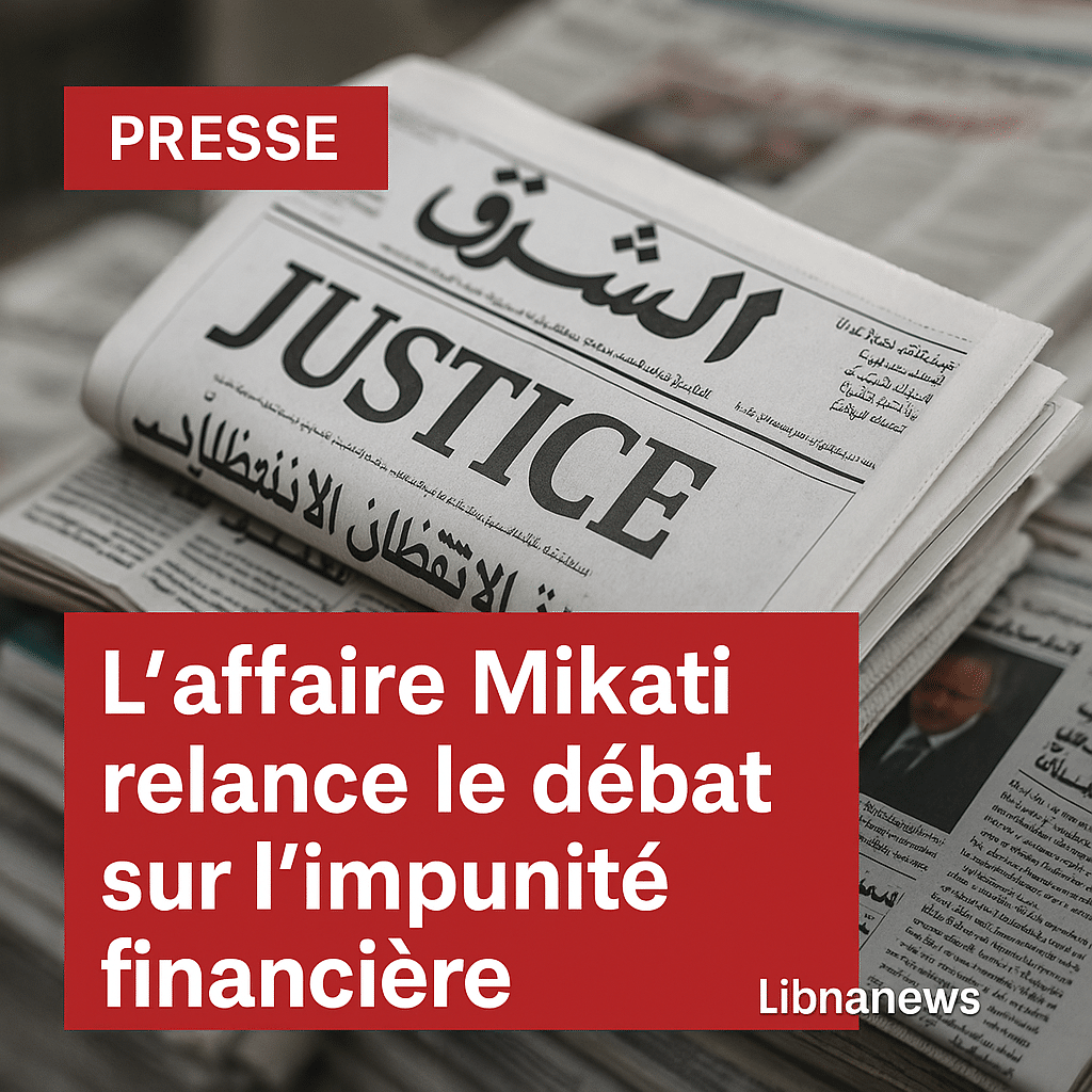 Justice : l’affaire Mikati relance les débats sur l’impunité financière