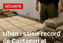 Saisie record de 6,5 millions de pilules de Captagon au Liban : un réseau international démantelé