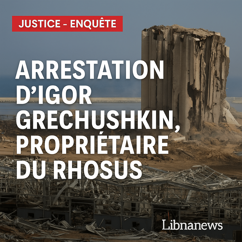 Arrestation en Bulgarie d’Igor Grechushkin, propriétaire du Rhosus, lié à l’explosion de Beyrouth en 2020