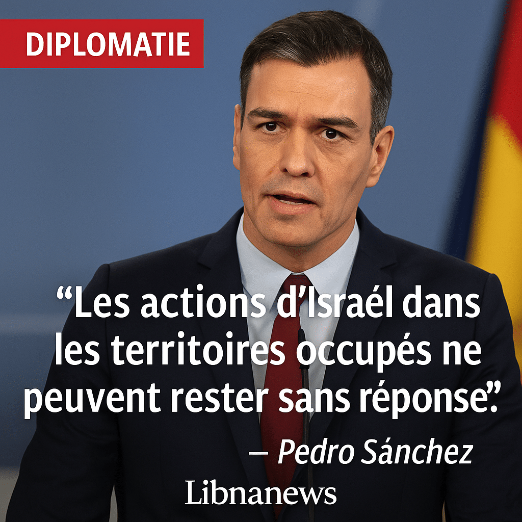 Pedro Sánchez appelle à exclure Israël des compétitions internationales