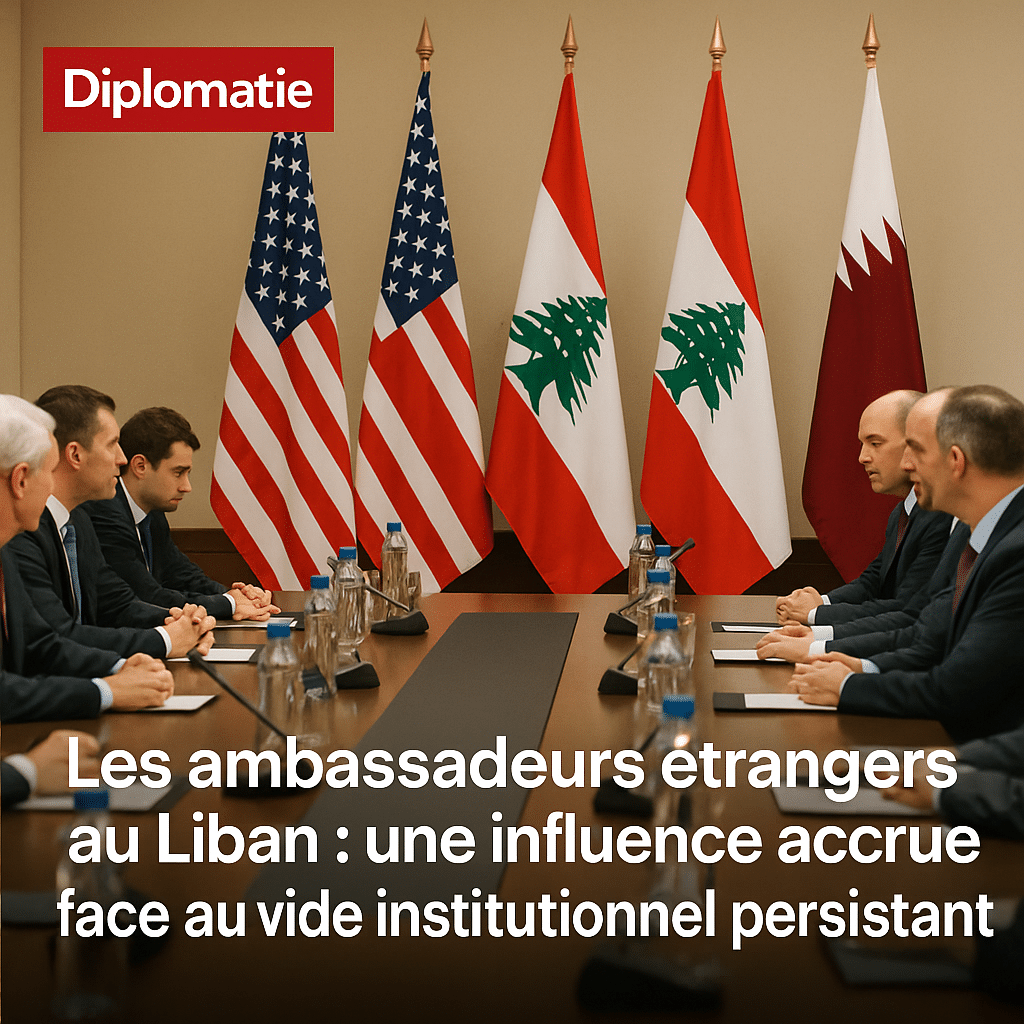Les ambassadeurs étrangers au Liban : une influence accrue face au vide institutionnel persistant