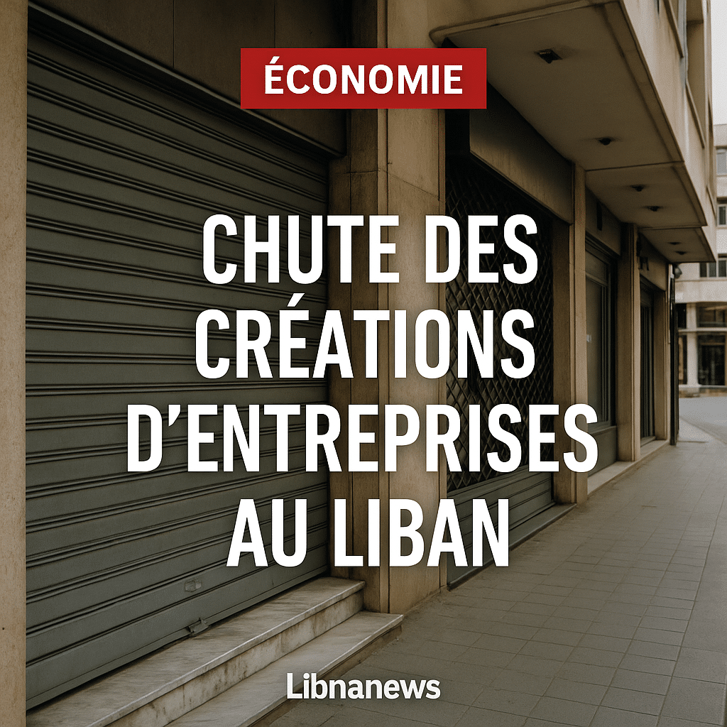 Rapport de la Chambre de Beyrouth : une chute de 38 % des nouvelles entreprises révèle un climat des affaires en crise