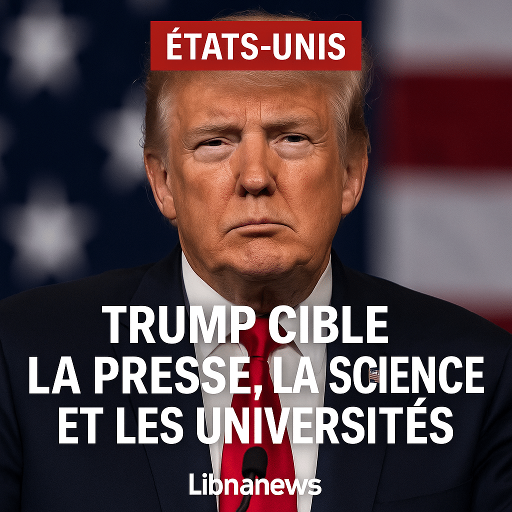Edito: Trump cible la presse, la science et les universités