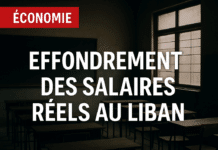 Effondrement des salaires réels au Liban