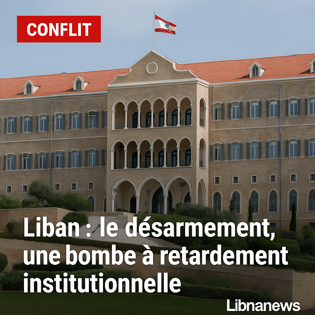 Liban : le désarmement, une bombe à retardement institutionnelle Liban : le désarmement, une bombe à retardement institutionnelle