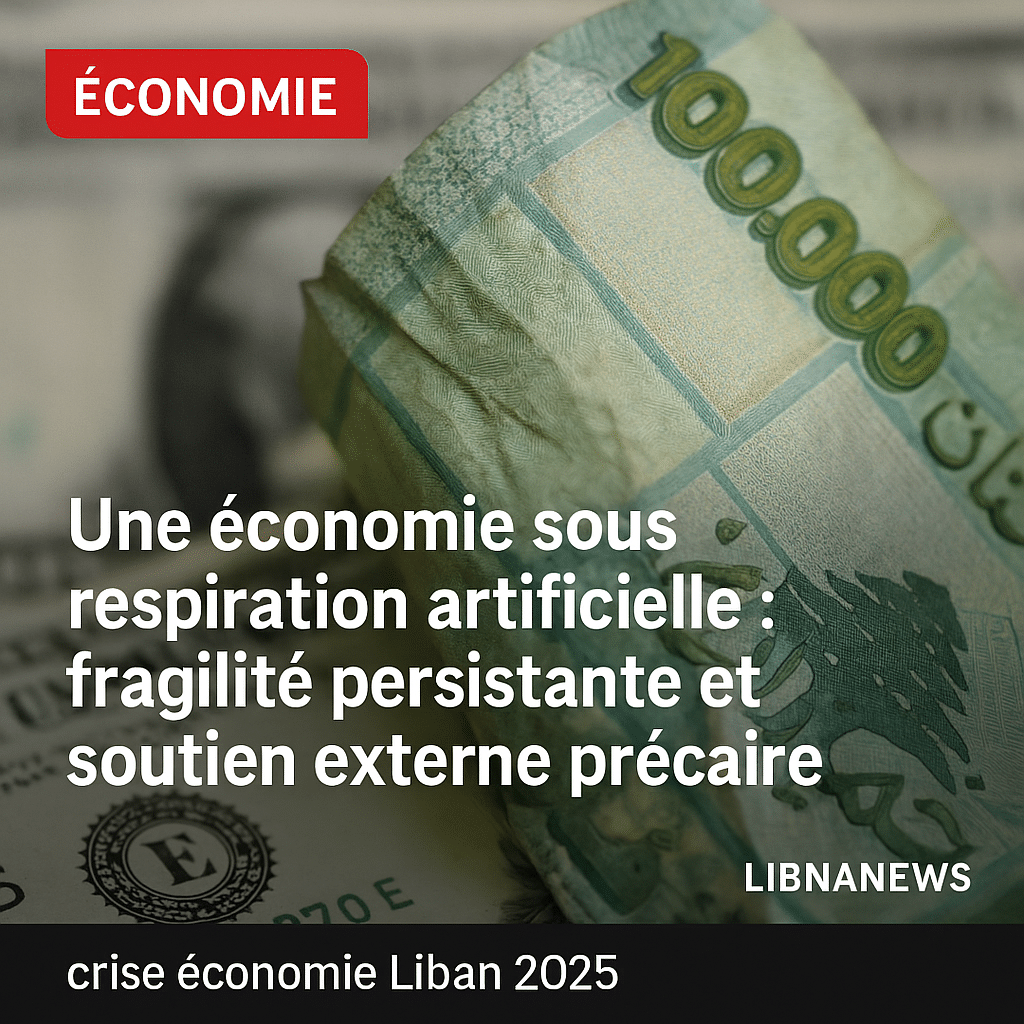 Une économie sous respiration artificielle : fragilité persistante et soutien externe précaire Une économie sous respiration artificielle : fragilité persistante et soutien externe précaire