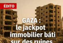 Gaza : le jackpot immobilier bâti sur un cimetière, avec la bénédiction du droit international Gaza : le jackpot immobilier bâti sur un cimetière, avec la bénédiction du droit international