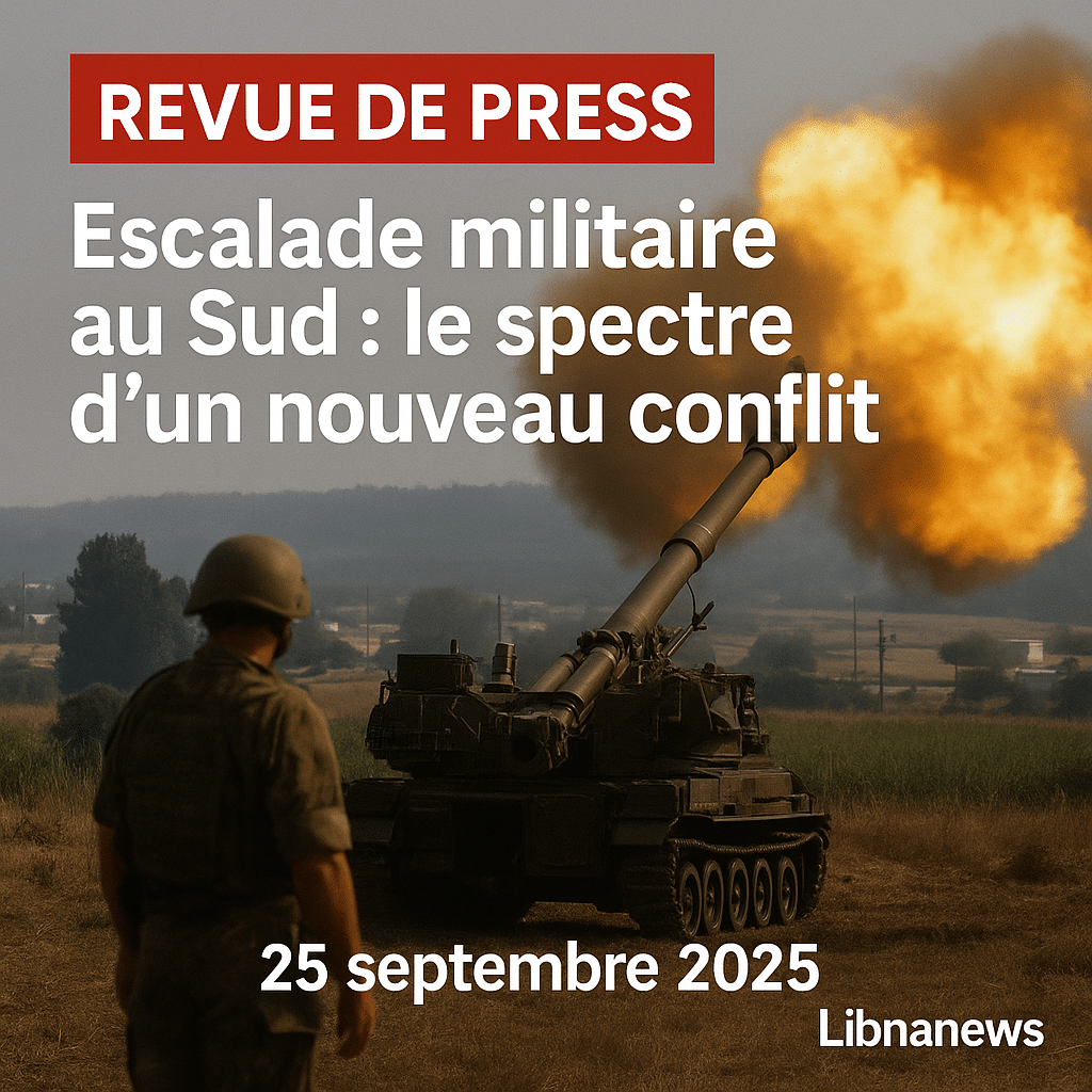 Revue de presse du 25/09/25: Escalade militaire au Sud, le spectre d’un nouveau conflit