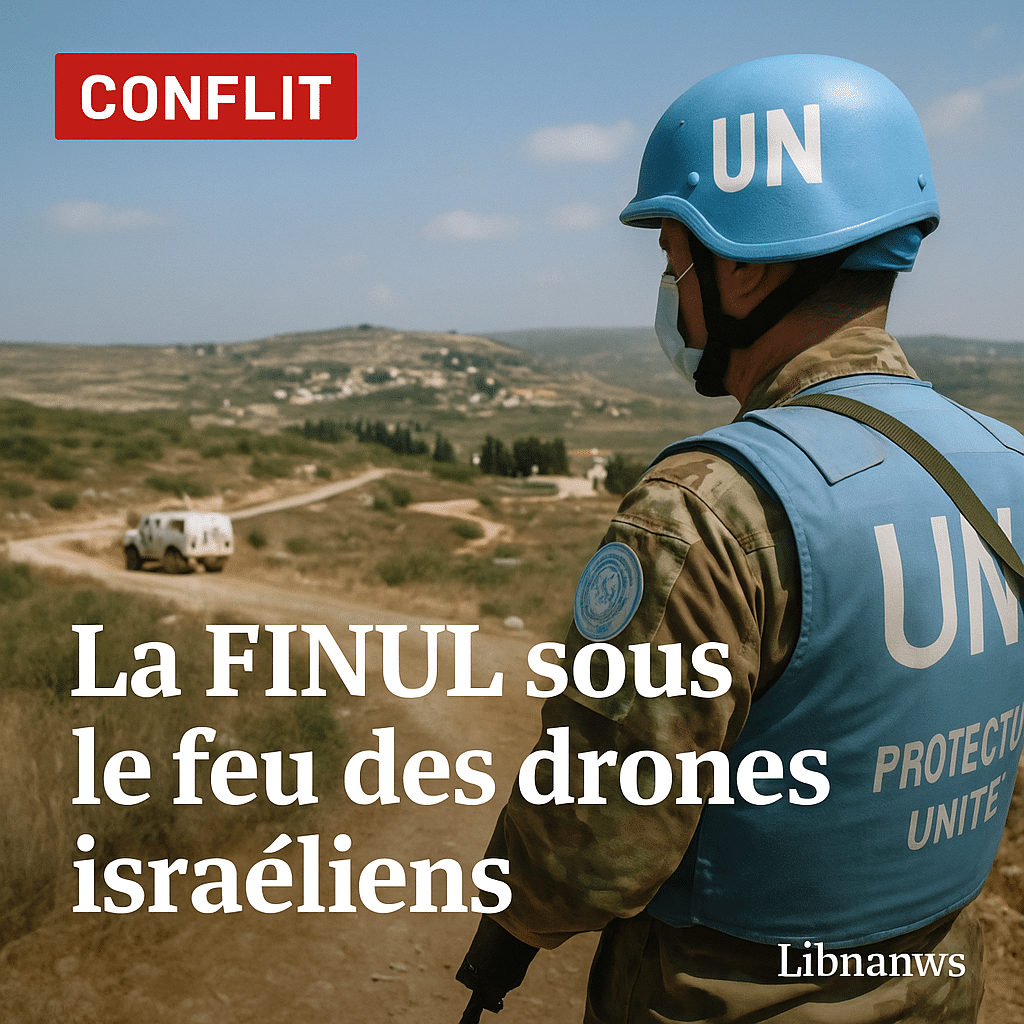 Attaque israélienne à Marwahin : la FINUL sous le feu des drones israéliens