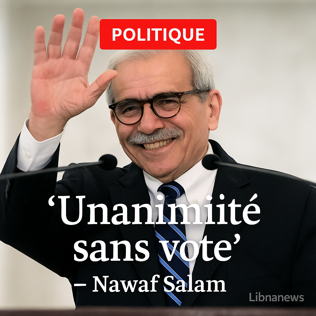 Liban : Nawaf Salam orchestre une session ministérielle cruciale le 5 septembre 2025 sur le monopole des armes