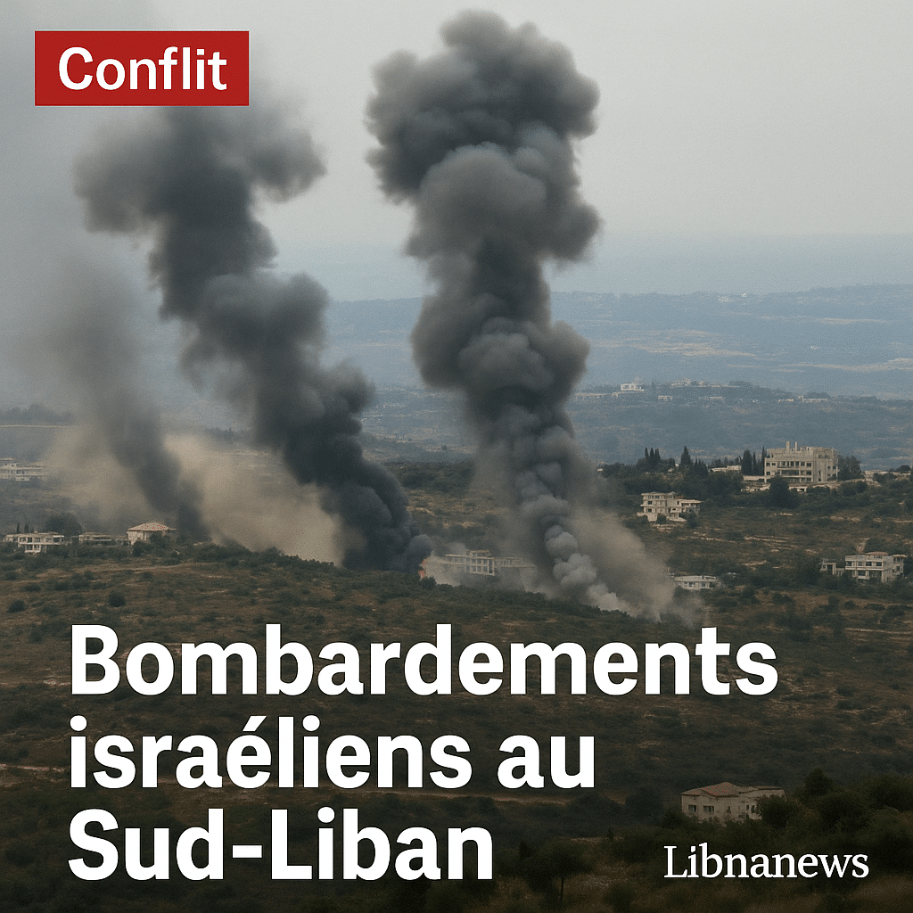 Bombardements israéliens au Sud-Liban les 2 et 3 septembre 2025 : une pression sur Beyrouth et un avertissement à Paris