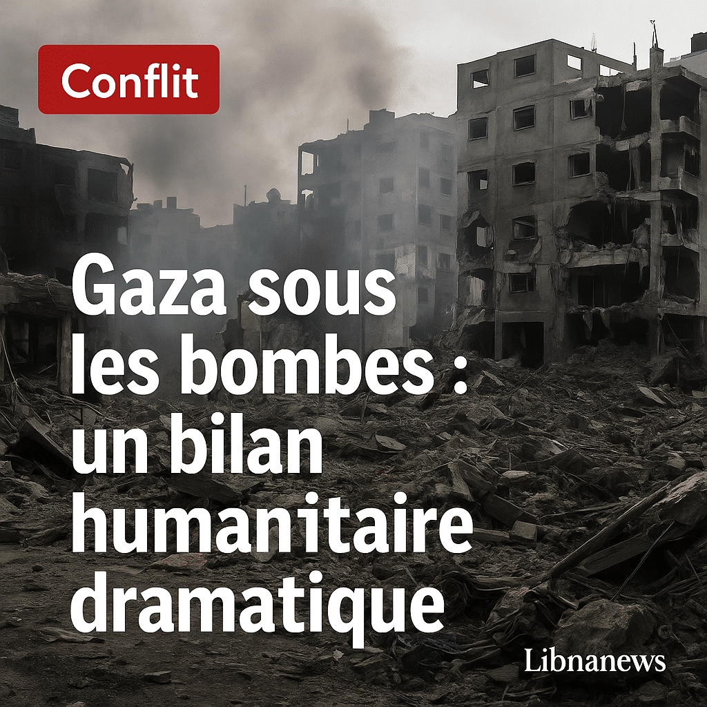 Gaza sous les bombes : Israël intensifie ses frappes malgré un bilan humanitaire dramatique