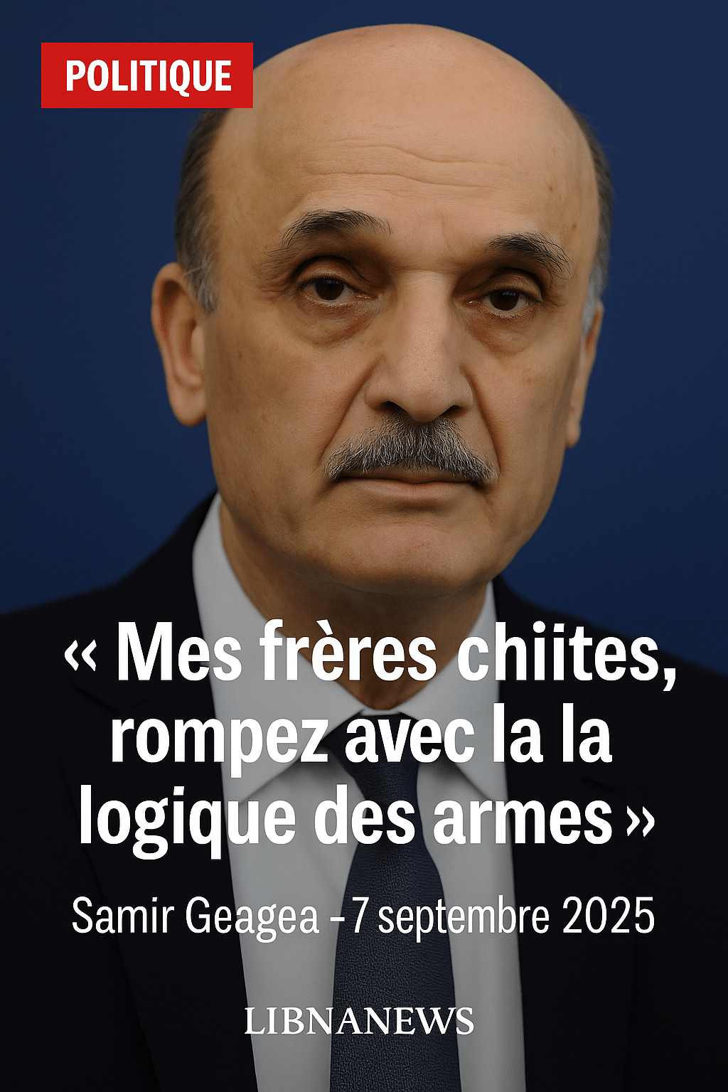 Samir Geagea appelle les chiites à se libérer des armes du Hezbollah lors de la commémoration à Maarab