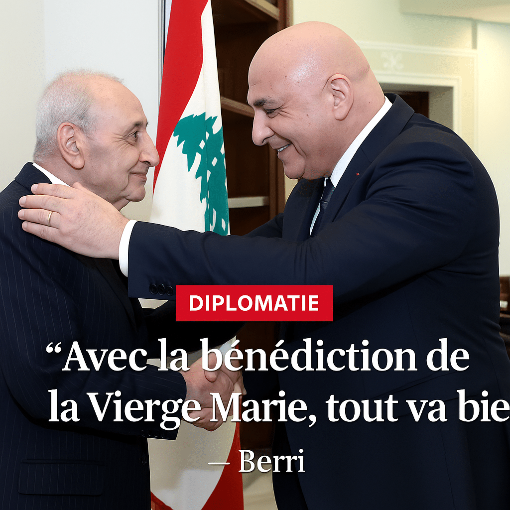 Réunion Berri-Aoun à Baabda : un pas vers le désarmement du Hezbollah