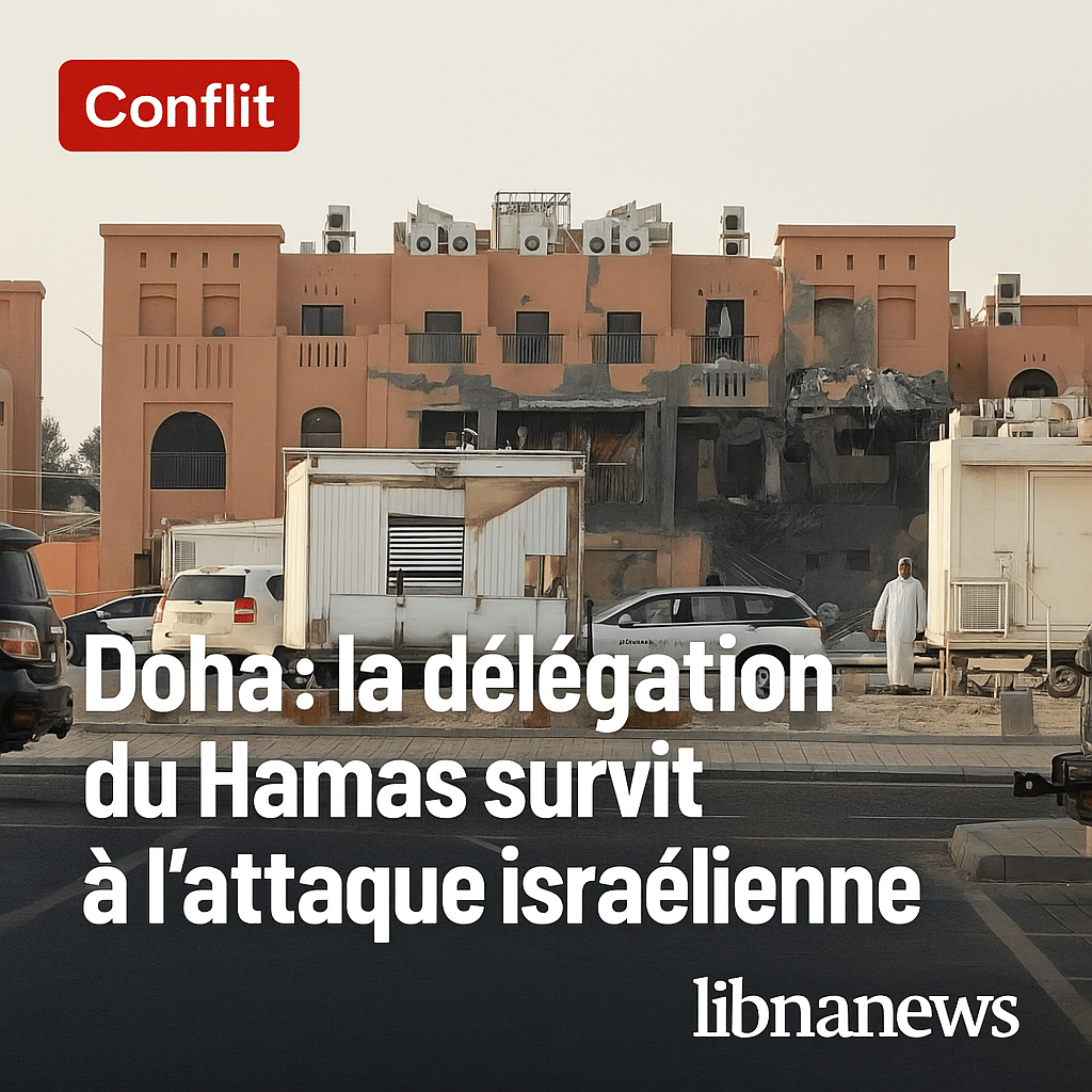 Attentat à Doha : la délégation du Hamas échappe à une frappe israélienne dans une capitale arabe du Golfe