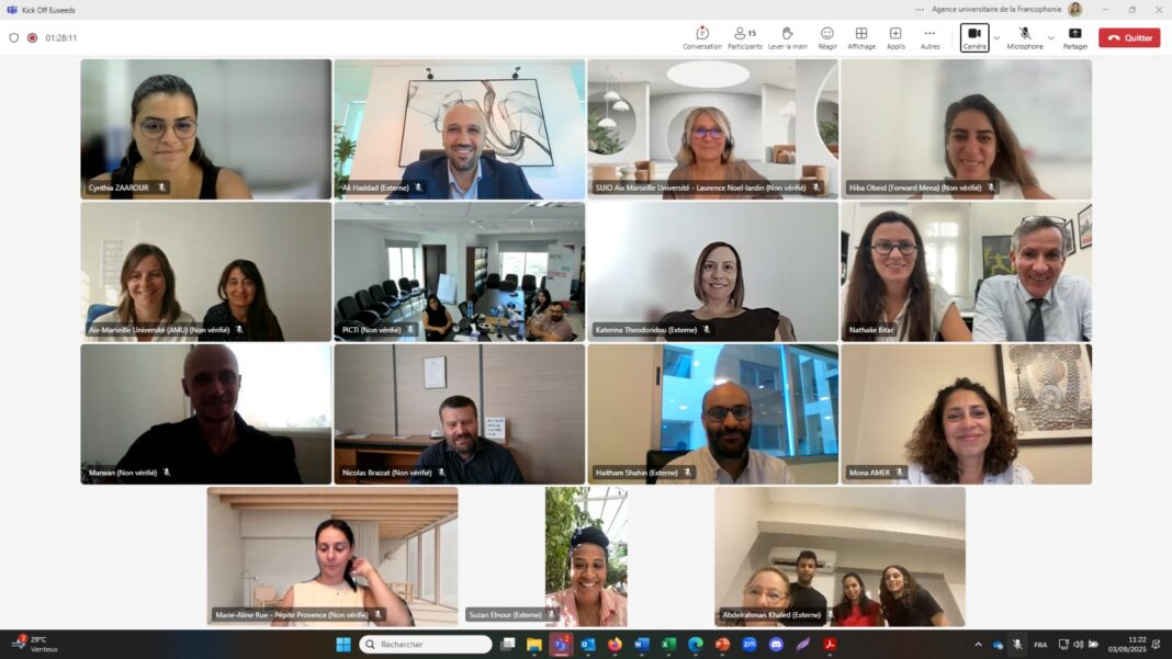 Lancement officiel du projet EUSEEDS : renforcer l’employabilité des jeunes en Méditerranée
