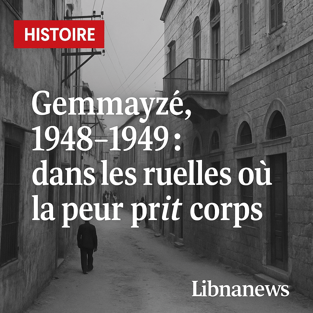 Gemmayzé, 1948–1949 : dans les ruelles où la peur prit corps