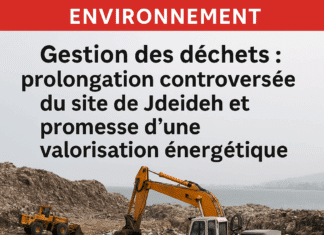 Gestion des déchets : prolongation controversée du site de Jdeideh et promesse d’une valorisation énergétique