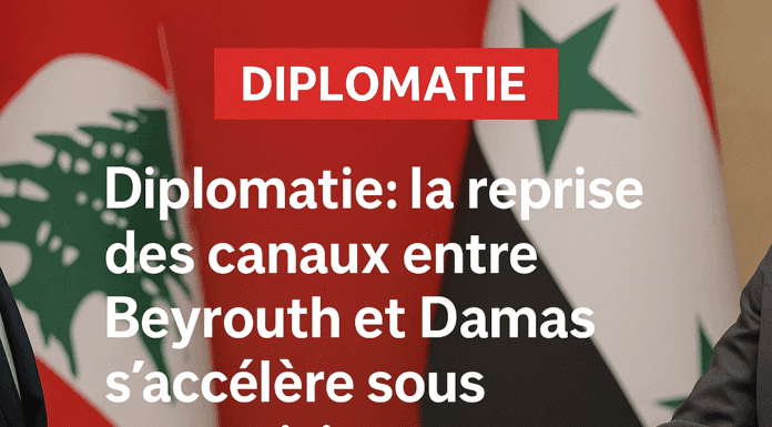 Diplomatie : la reprise des canaux entre Beyrouth et Damas s’accélère sous supervision européenne