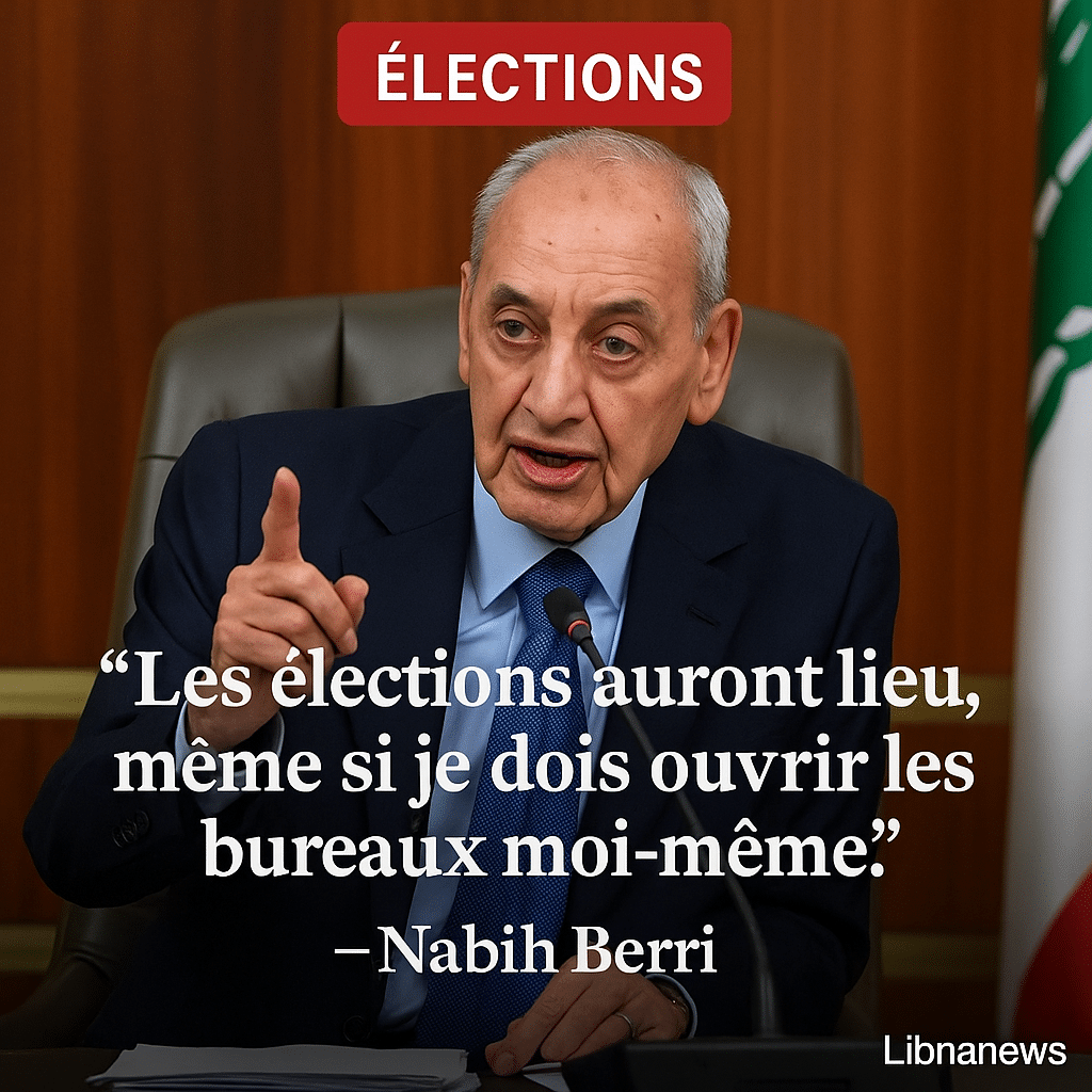 Le signal politique : « les élections auront lieu à la date prévue » et sous la loi en vigueur