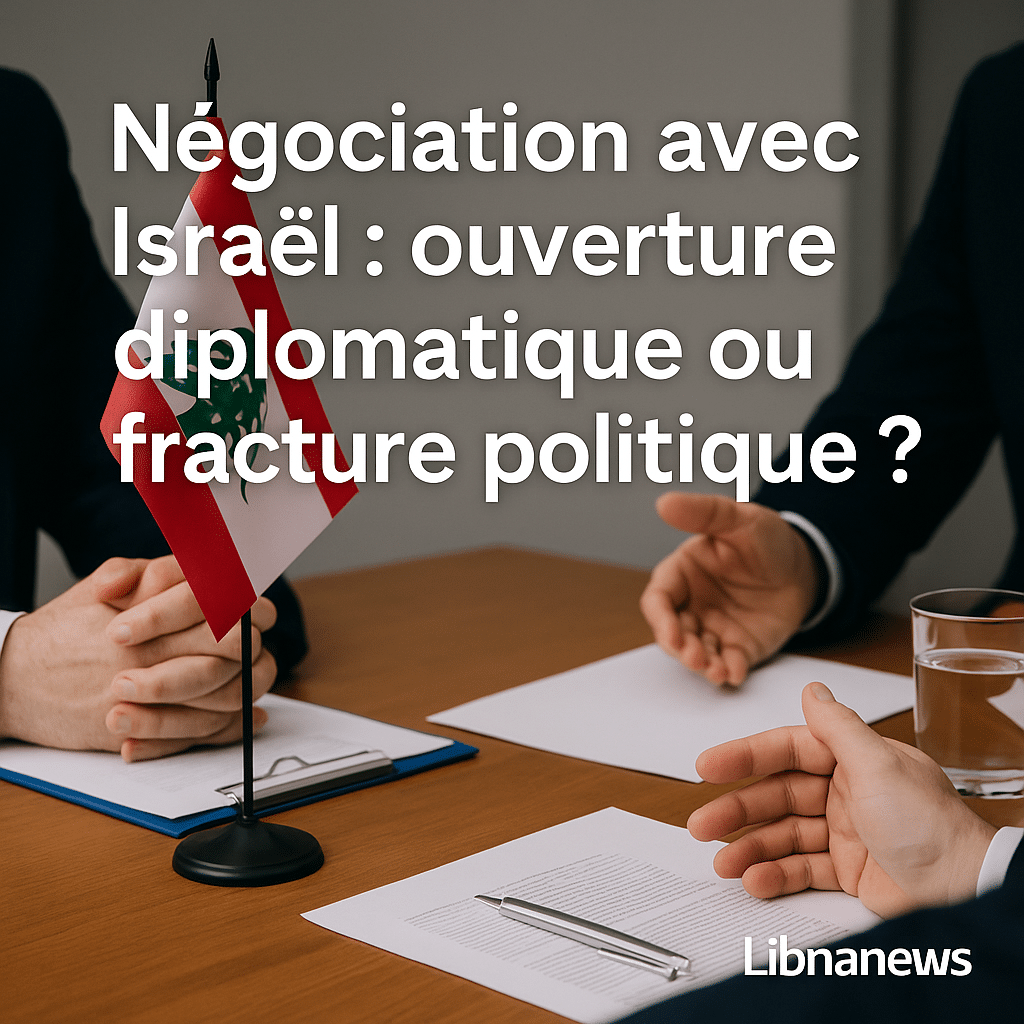 Le général Joseph Aoun évoque une négociation avec Israël : ouverture diplomatique ou fracture politique ?