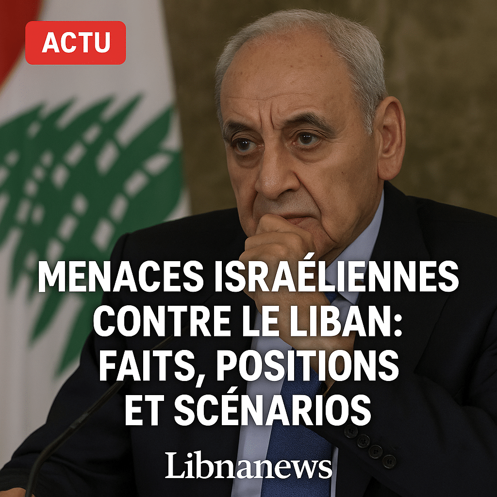 Menaces israéliennes contre le Liban : faits, positions et scénarios