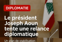 Le président Joseph Aoun tente une relance diplomatique